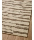 Chris Loves Julia x Loloi  Polly POL-04 Beige / Tobacco 9'-3" x 13' Area Rug