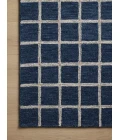 Chris Loves Julia x Loloi Polly Navy / Silver POL-05 7 ft. 9 in. X 9 ft. 9 in. Rectangle Rug