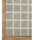 Chris Loves Julia x Loloi  Polly POL-05 Slate / Ivory 2'-6" x 7'-6" Area Rug