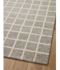 Chris Loves Julia x Loloi  Polly POL-05 Slate / Ivory 2'-6" x 7'-6" Area Rug