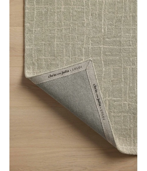 Chris Loves Julia x Loloi Polly Spa / Ivory POL-06 7 ft. 9 in. X 9 ft. 9 in. Rectangle Rug