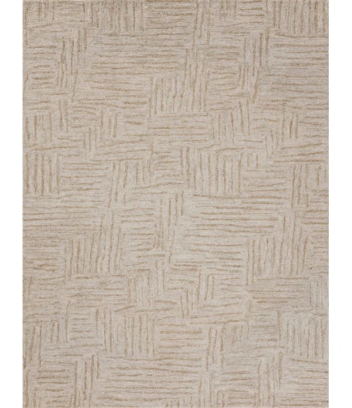 Chris Loves Julia x Loloi Polly Smoke / Sand POL-08 9 ft. 3 in. X 13 ft. Rectangle Rug