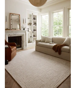 Chris Loves Julia x Loloi Polly Smoke / Sand POL-08 2 ft. 3 in. X 3 ft. 9 in. Rectangle Rug