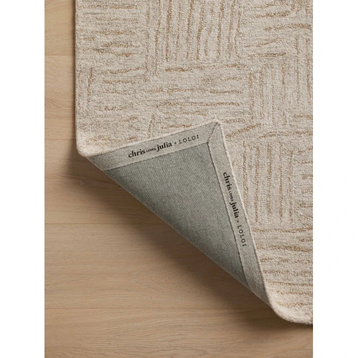 Chris Loves Julia x Loloi Polly Smoke / Sand POL-08 2 ft. 3 in. X 3 ft. 9 in. Rectangle Rug