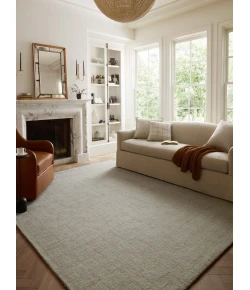 Chris Loves Julia x Loloi Polly Fog / Wheat POL-09 2 ft. 6 in. X 7 ft. 6 in. Rectangle Rug