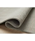Chris Loves Julia x Loloi Polly Fog / Wheat POL-09 2 ft. 6 in. X 7 ft. 6 in. Rectangle Rug