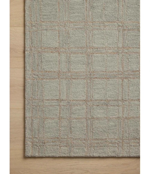 Chris Loves Julia x Loloi Polly Fog / Wheat POL-09 2 ft. 6 in. X 7 ft. 6 in. Rectangle Rug