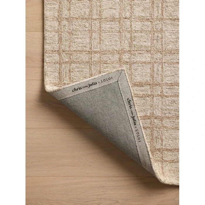 Chris Loves Julia x Loloi Polly Khaki / Sand POL-10 2 ft. 6 in. X 7 ft. 6 in. Rectangle Rug
