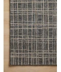 Chris Loves Julia x Loloi Polly Graphite / Pebble POL-11 9 ft. 3 in. X 13 ft. Rectangle Rug