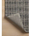 Chris Loves Julia x Loloi Polly Graphite / Pebble POL-11 9 ft. 3 in. X 13 ft. Rectangle Rug