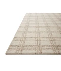Chris Loves Julia x Loloi Polly Cream / Sand POL-12 2 ft. 6 in. X 9 ft. 9 in. Rectangle Rug