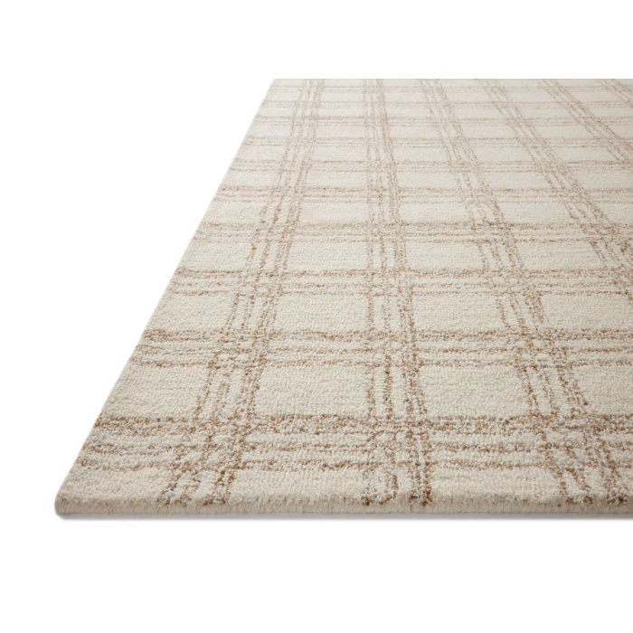 Chris Loves Julia x Loloi Polly Cream / Sand POL-12 2 ft. X 5 ft. Rectangle Rug