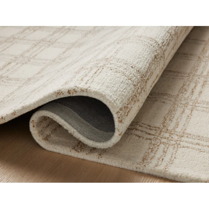 Chris Loves Julia x Loloi Polly Cream / Sand POL-12 2 ft. X 5 ft. Rectangle Rug