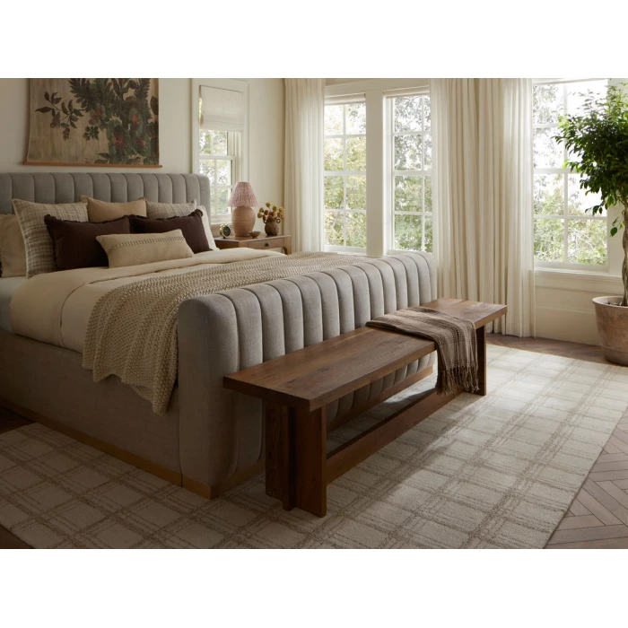 Chris Loves Julia x Loloi Polly Cream / Sand POL-12 2 ft. X 5 ft. Rectangle Rug