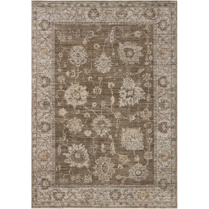 Loloi Priscilla Bark / Ivory PRL-01 10ft. X 10ft. Square Rug