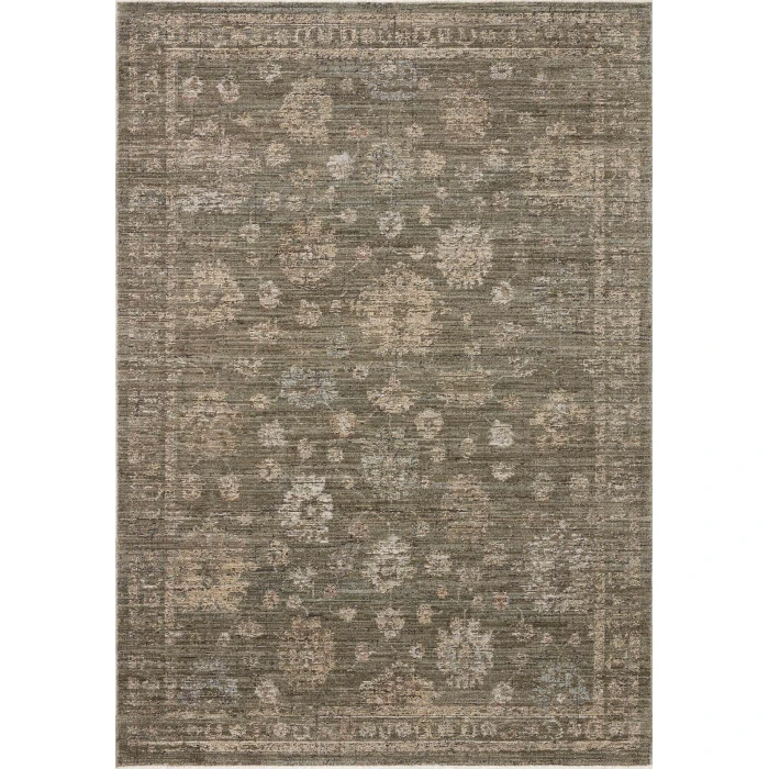 Loloi Priscilla Olive / Sand PRL-02 10ft. X 10ft. Square Rug