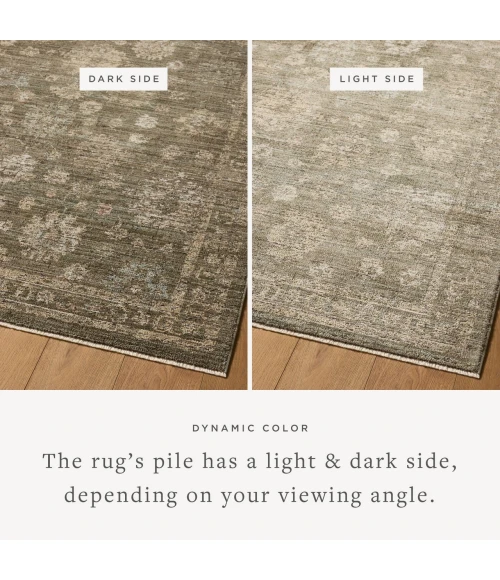 Loloi Priscilla Olive / Sand PRL-02 10ft. X 10ft. Square Rug