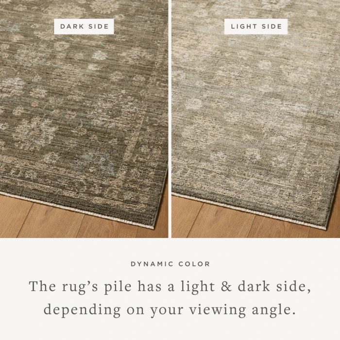 Loloi Priscilla Olive / Sand PRL-02 10ft. X 10ft. Square Rug