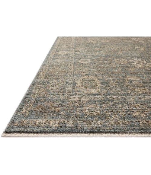 Loloi Priscilla Blue / Sand PRL-03 10ft. X 10ft. Square Rug