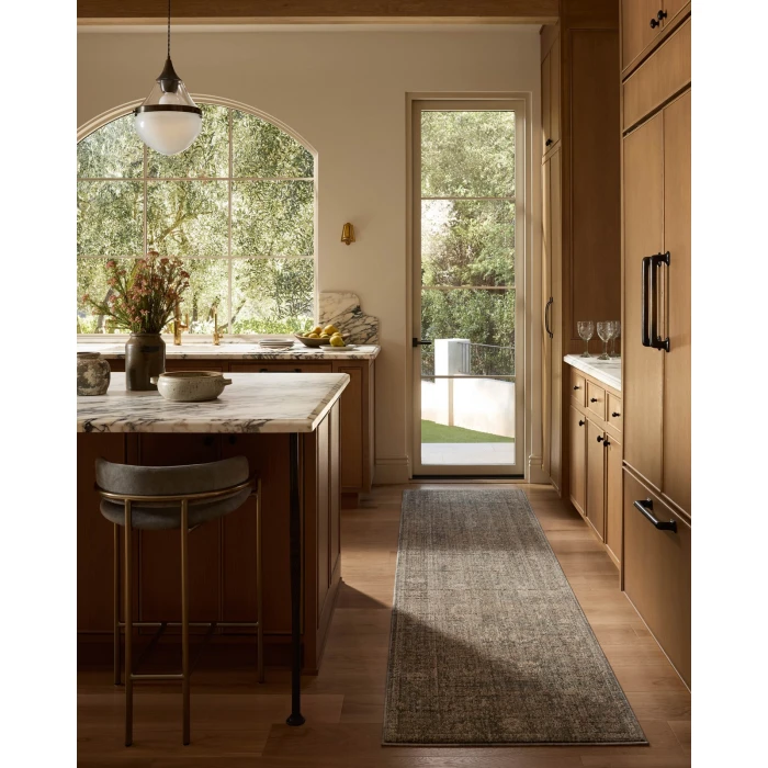 Loloi Priscilla Blue / Bark PRL-04 10ft. X 10ft. Square Rug