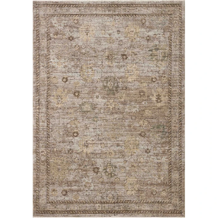Loloi Priscilla Sand / Earth PRL-05 10ft. X 10ft. Square Rug