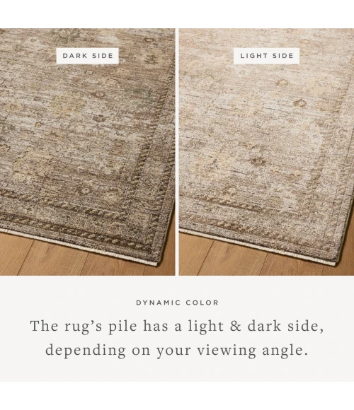 Loloi Priscilla Sand / Earth PRL-05 10ft. X 10ft. Square Rug