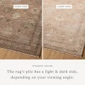 Loloi Priscilla Blush / Multi PRL-08 18in. X 18in. Sample Rect. Rug