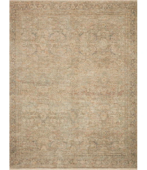 Loloi Priya Olive / Graphite PRY-03 7 ft. 9 in. X 9 ft. 9 in. Rectangle Rug