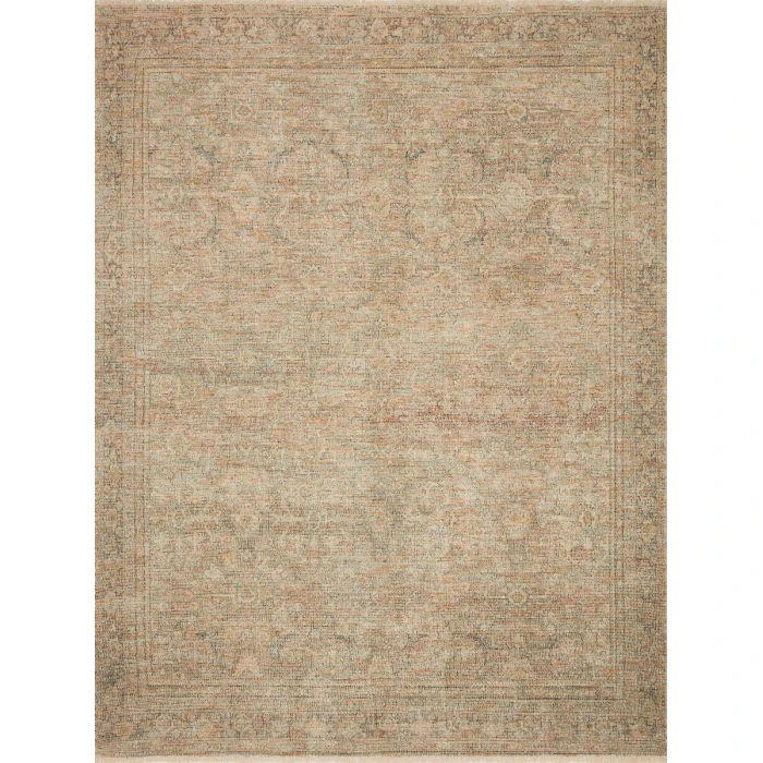 Loloi Priya Olive / Graphite PRY-03 7 ft. 9 in. X 9 ft. 9 in. Rectangle Rug