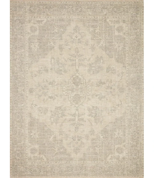 Loloi Priya Ivory / Grey PRY-04 3 ft. 6 in. X 5 ft. 6 in. Rectangle Rug