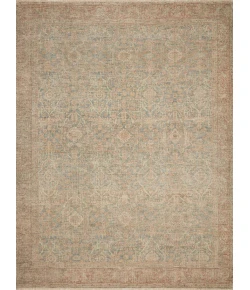 Loloi Priya PRY-06 Denim / Rust Area Rug 7 ft. 9 in. X 9 ft. 9 in. Rectangle