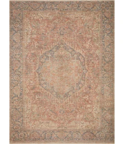 Loloi Priya PRY-07 Brick / Navy Area Rug 7 ft. 9 in. X 9 ft. 9 in. Rectangle