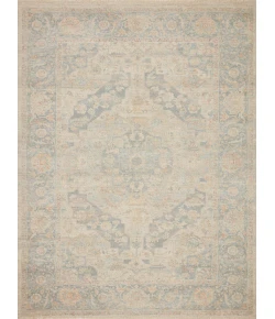 Loloi Priya PRY-08 Bone / Bluestone Area Rug 7 ft. 9 in. X 9 ft. 9 in. Rectangle