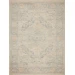Loloi Priya PRY-08 Bone / Bluestone Area Rug 7 ft. 9 in. X 9 ft. 9 in. Rectangle