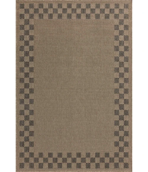 Chris Loves Julia x Loloi Providence Natural / Charcoal PRC-01 2ft.-3in. X 3ft.-9in. Rect. Rug