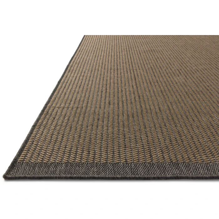 Chris Loves Julia x Loloi Providence Wheat / Charcoal PRC-03 6ft.-3in. X 9ft.-2in. Rect. Rug
