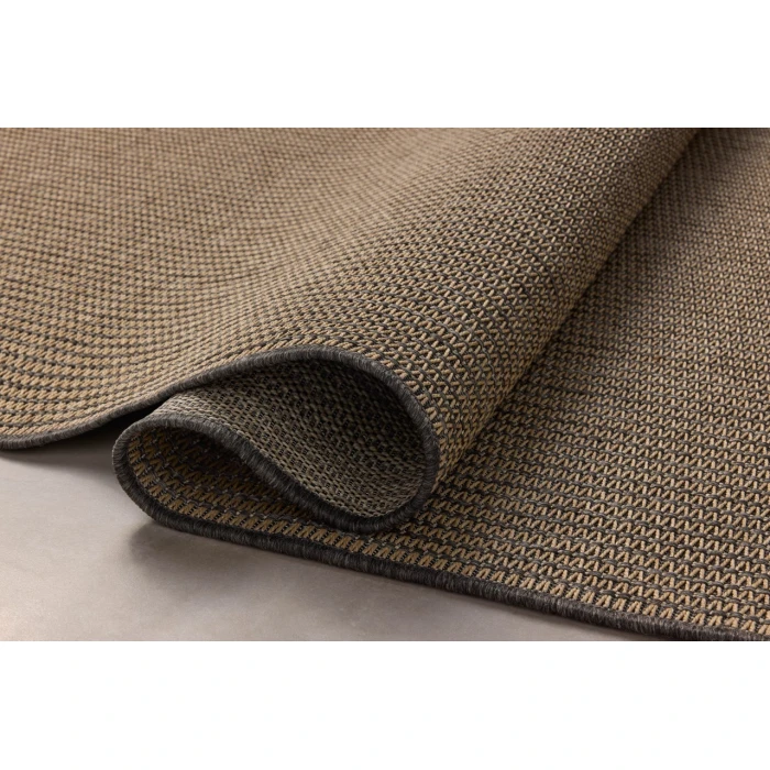 Chris Loves Julia x Loloi Providence Wheat / Charcoal PRC-03 6ft.-3in. X 9ft.-2in. Rect. Rug