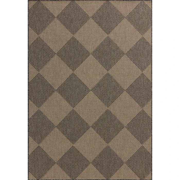 Chris Loves Julia x Loloi Providence Graphite / Sand PRC-04 6ft.-3in. X 9ft.-2in. Rect. Rug