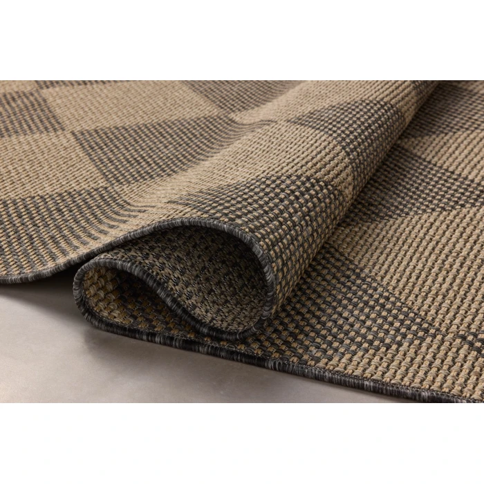 Chris Loves Julia x Loloi Providence Graphite / Sand PRC-04 6ft.-3in. X 9ft.-2in. Rect. Rug