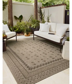 Chris Loves Julia x Loloi Providence Charcoal / Dove PRC-06 5ft. X 7ft.-7in. Rect. Rug