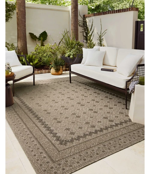 Chris Loves Julia x Loloi Providence Charcoal / Dove PRC-06 5ft. X 7ft.-7in. Rect. Rug