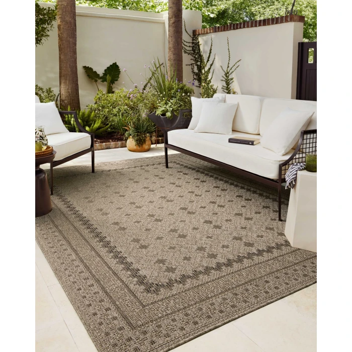 Chris Loves Julia x Loloi Providence Charcoal / Dove PRC-06 2ft.-3in. X 7ft.-7in. Rect. Rug