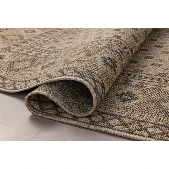 Chris Loves Julia x Loloi Providence Dove / Charcoal PRC-07 6ft.-3in. X 9ft.-2in. Rect. Rug
