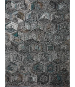 Loloi Prescott PRE-02 METAL Area Rug 7 ft. 9 in. X 9 ft. 9 in. Rectangle