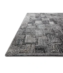 Loloi Prescott PRE-03 SILVER Area Rug 7 ft. 9 in. X 9 ft. 9 in. Rectangle