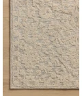 Loloi Prudence Mist / Ivory PRU-01 18in. X 18in. Sample Rect. Rug