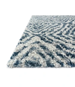 Loloi Quincy QC-01 OCEAN / PEBBLE Area Rug 7 ft. 10 in. X 10 ft. 10 in. Rectangle