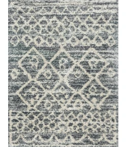 Loloi Quincy QC-02 GRAPHITE / BEIGE Area Rug 5 ft. 3 in. X 7 ft. 6 in. Rectangle
