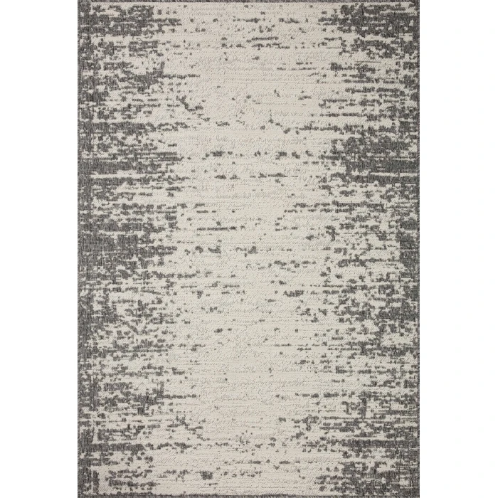 Loloi II Rainier RAI-01 Ivory / Grey 2'-3" x 7'-7" Area Rug