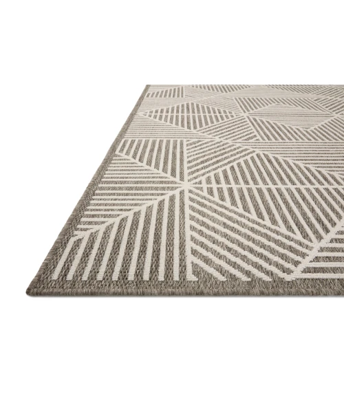 Loloi II Rainier RAI-03 Natural / Ivory 2'-3" x 7'-7" Area Rug